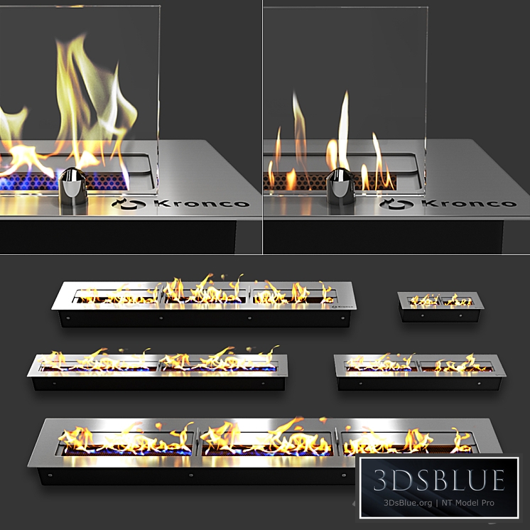 Blocks for biofireplaces