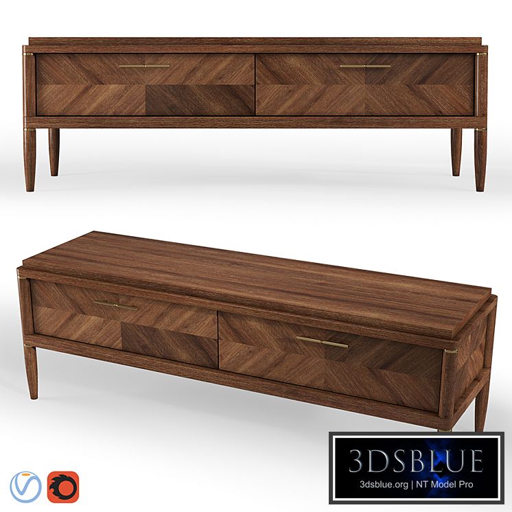 Dantone Pattern Media Console