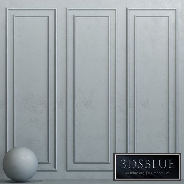 Decorative plaster with molding 3