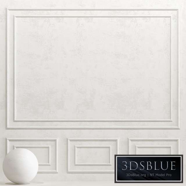 Decorative plaster with molding 4
