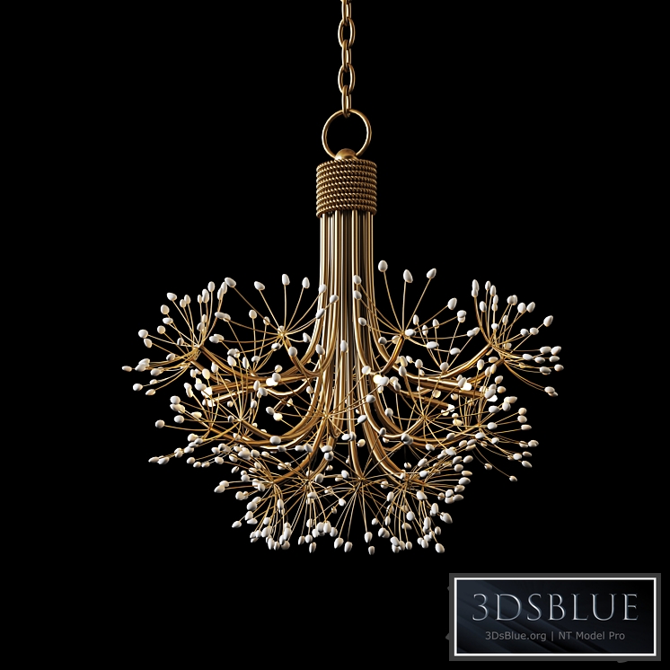 Quartz Nine-Light Chandelier