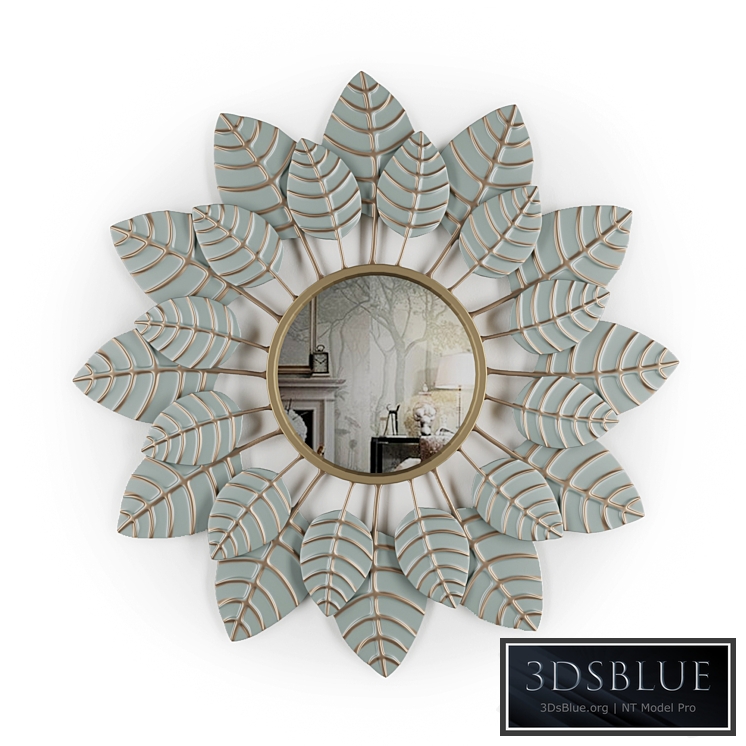 Metal frame mirror, Decomotive