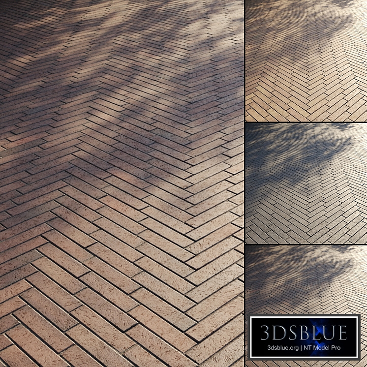 Brick paving slabs Type 6
