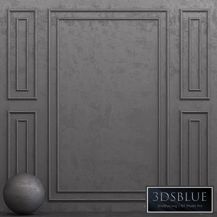 Decorative plaster with molding 6