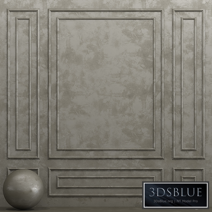 Decorative plaster with molding 9