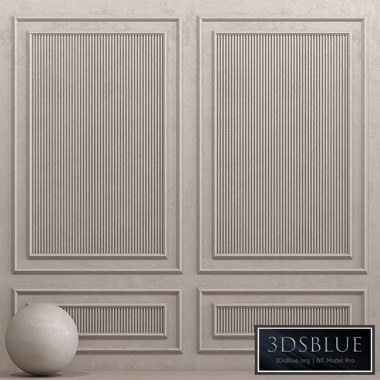 Decorative plaster with molding 10