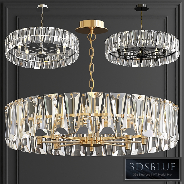 Chandelier Ruby Crystal Chandelier Gold 75