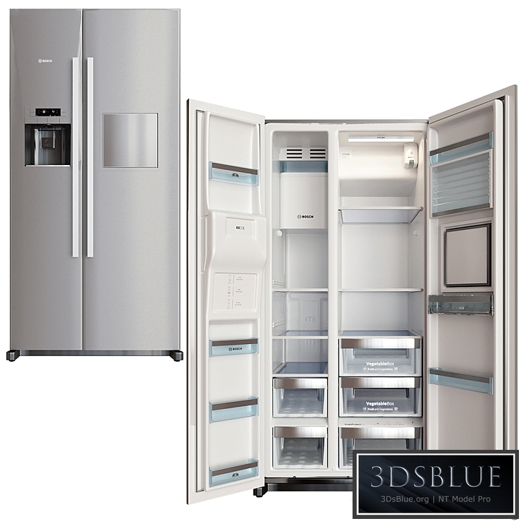 fridge bosch kag90ai20 silver