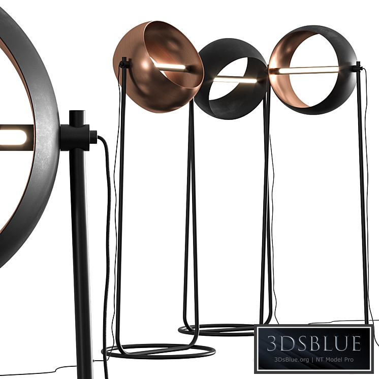 Laurameroni Globe Floor Lamps