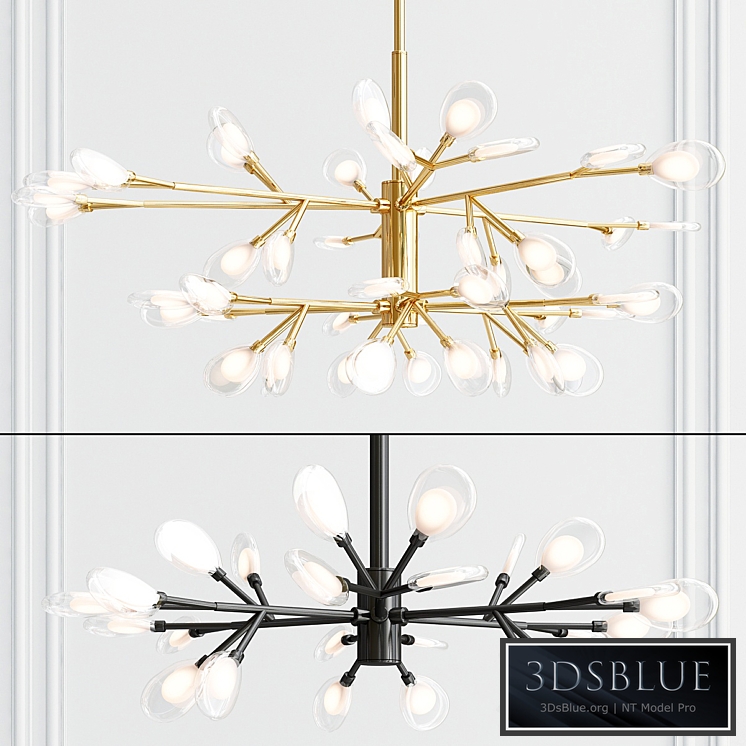 LED Acrylic Pendant Light Scandinavian Design