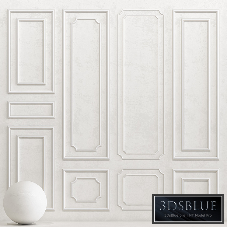 Decorative plaster with molding 16