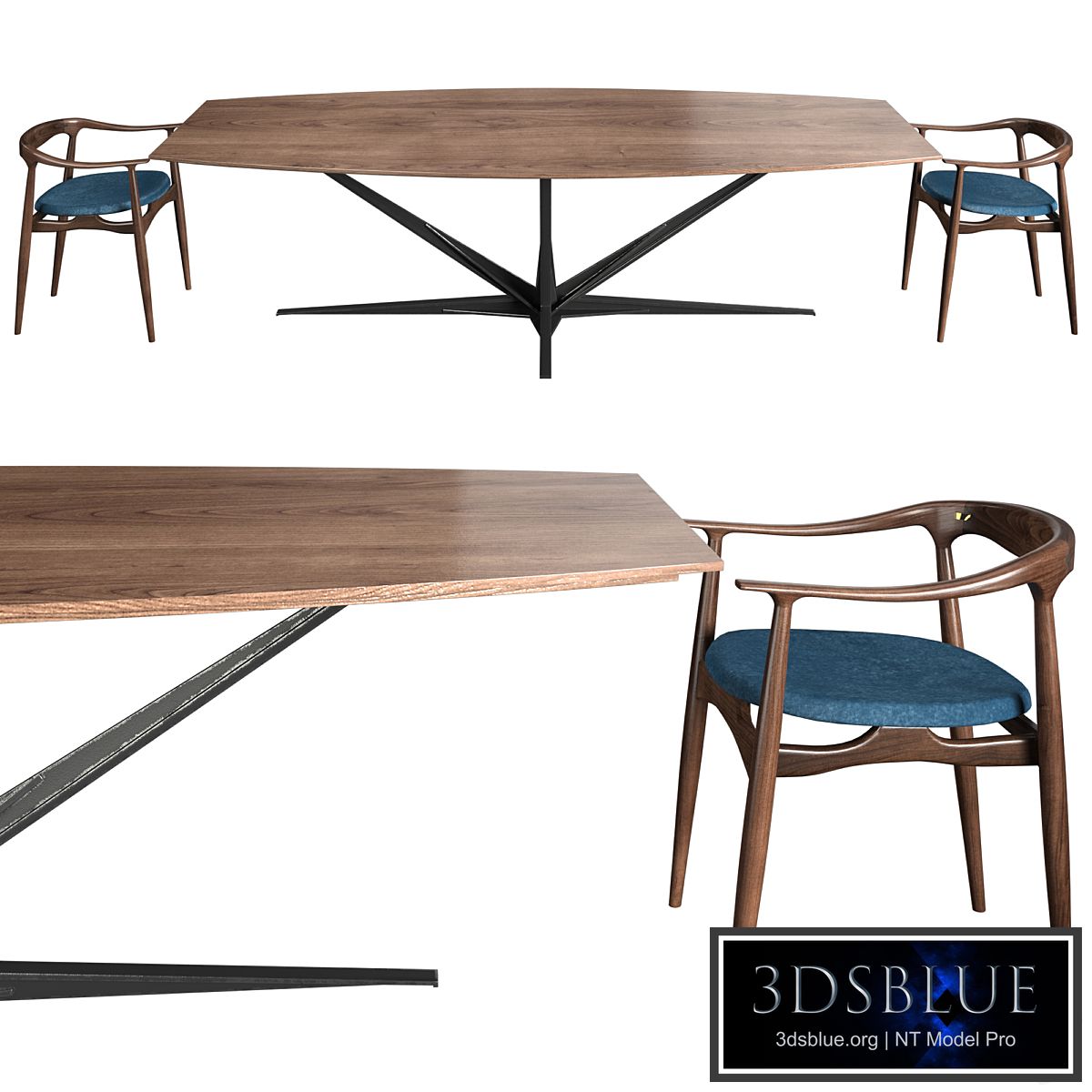 ATRA Korsu Agave Dining