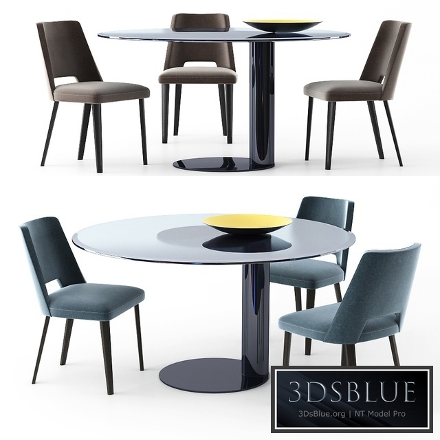 Gallotti&Radice table and chair Oto Thea