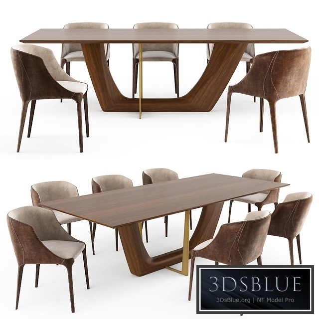 Table and chair GREENWICH GOLDIE