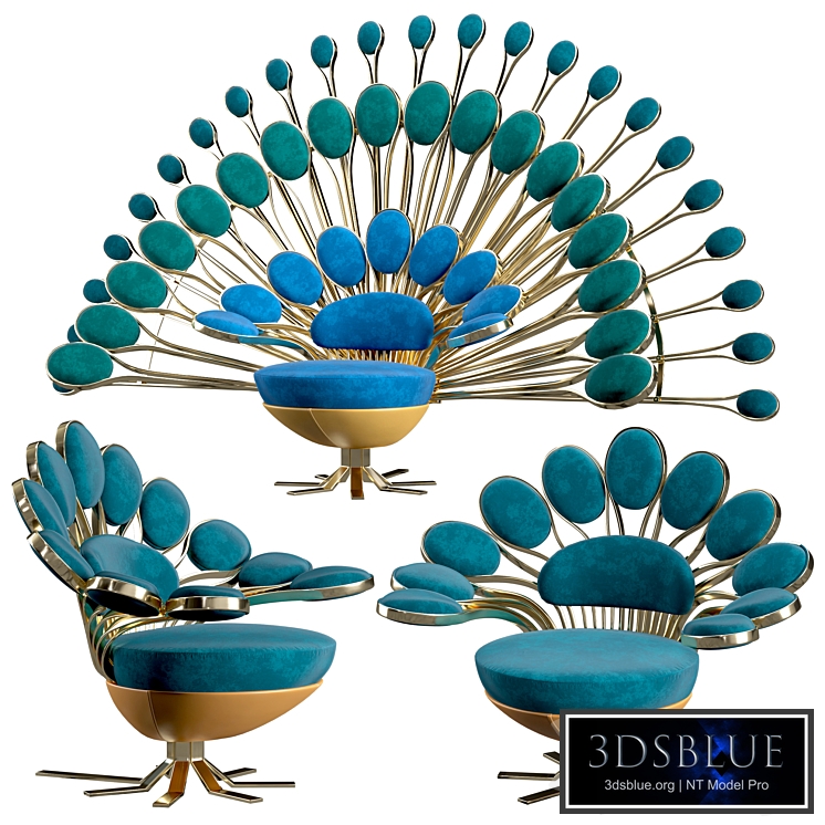 Visionnaire Pavone Throne