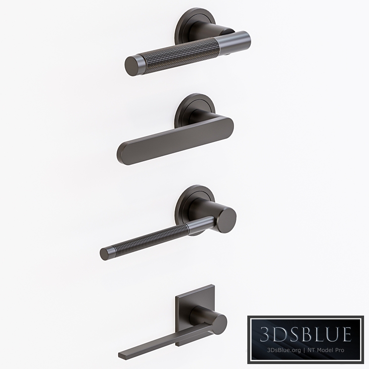 Door handles Set No.03 by Fratelli Catinni