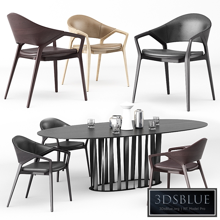 133 Ico &amp; 475 Boboli by Cassina