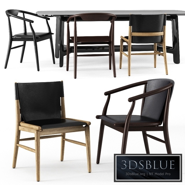 JENS CHAIRS and ALEX TABLE