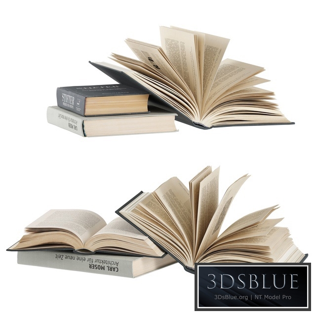 opened books collection