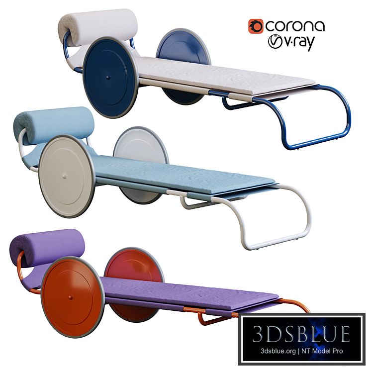 LOCUS SOLUS SUN LOUNGER