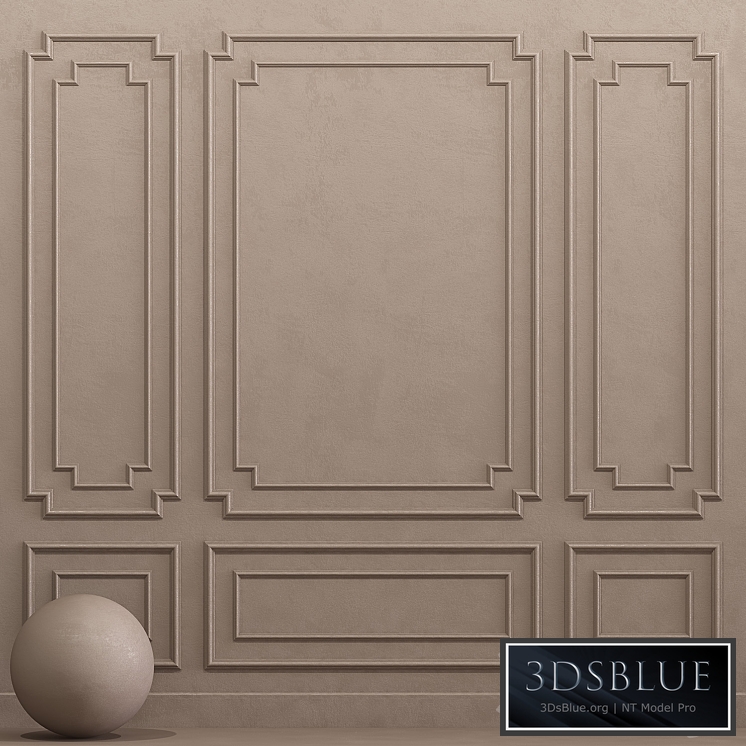 Decorative plaster with molding 21