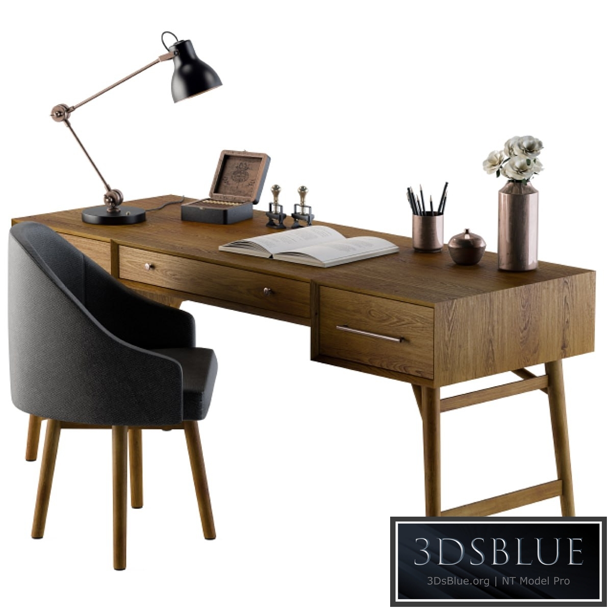 Office Neoclassic Desk for Home