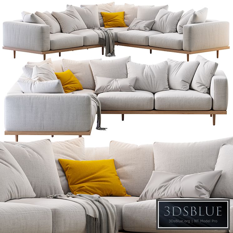 Newport 3-Piece L-Shaped Sectional