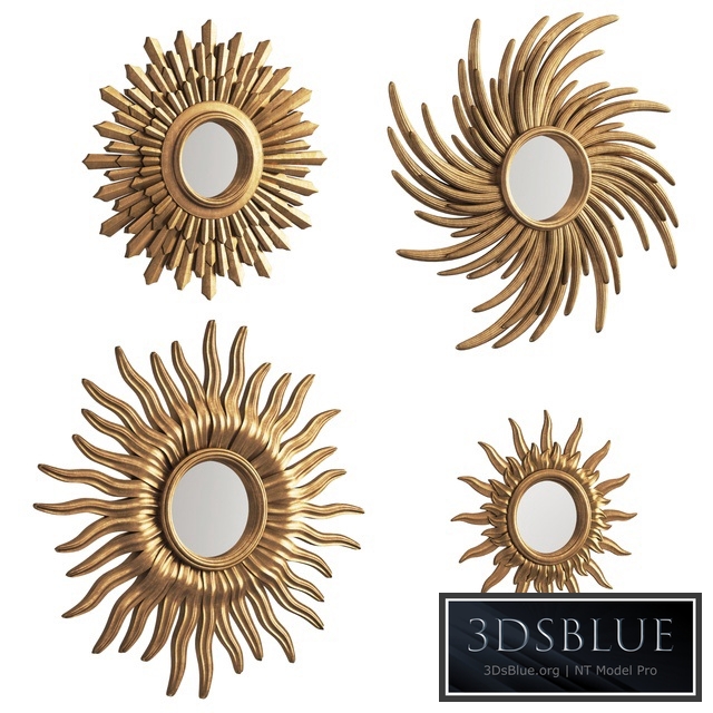 Eichholtz mirrors Sultan, Medina, Sol, Lunaris