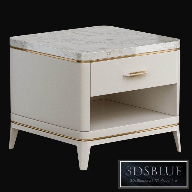 Agra Bedside Table Frato Interiors