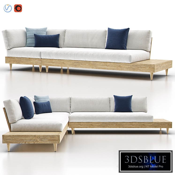 PORTSIDE Outdoor Low Sectional
