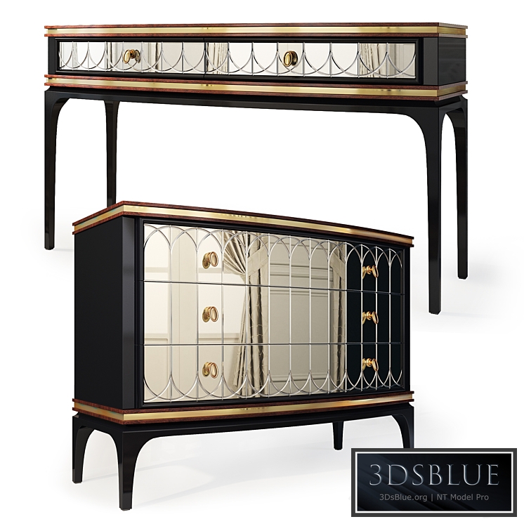 Chest and console Milano. Dresser, console by Medusa Home