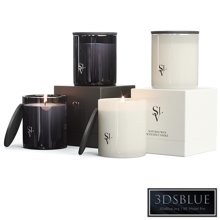 Slettvoll Glass Scented Candle Set