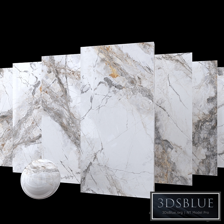 Marble Set Invisible Marble Gray
