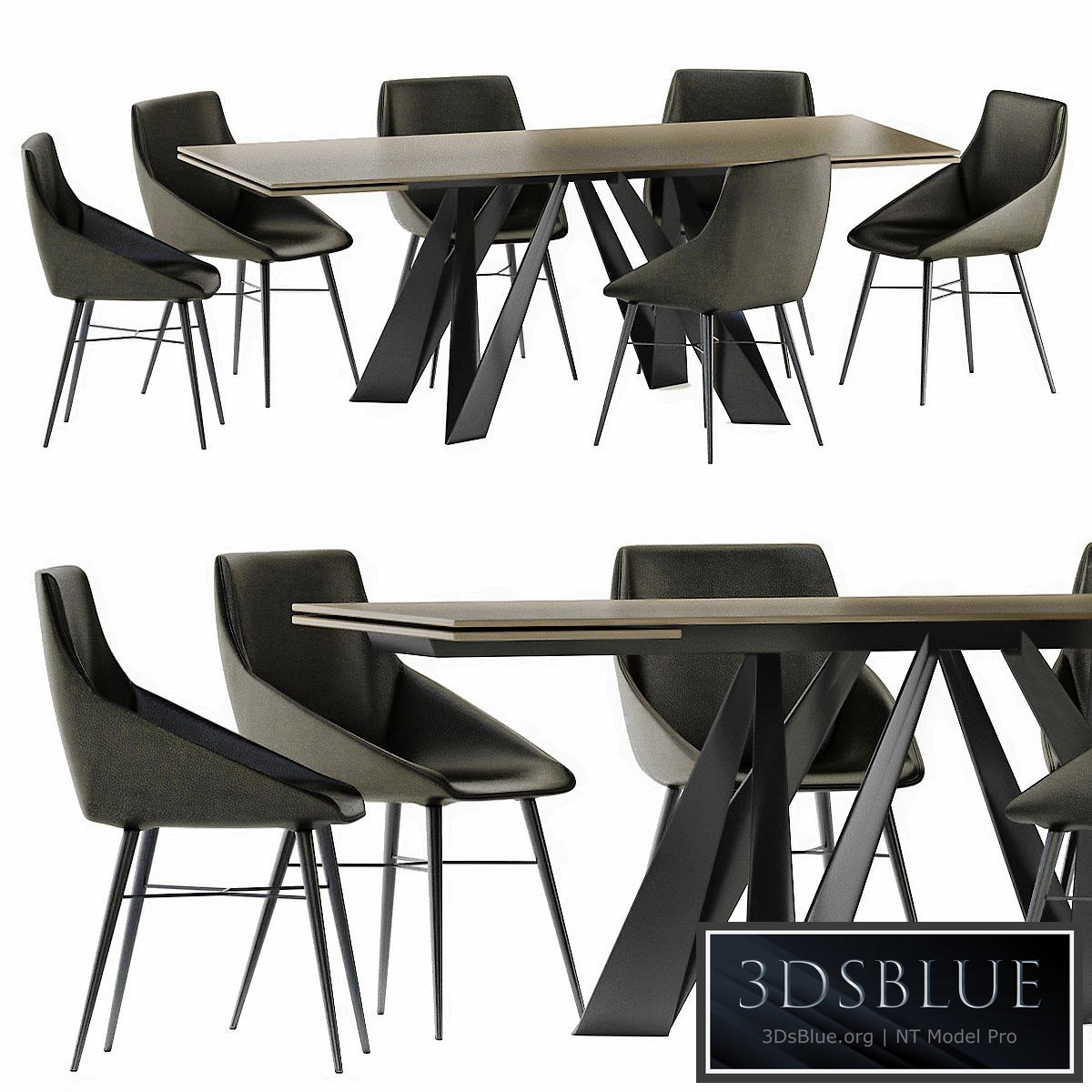 Seltz chair and CIGALE Roche Bobois