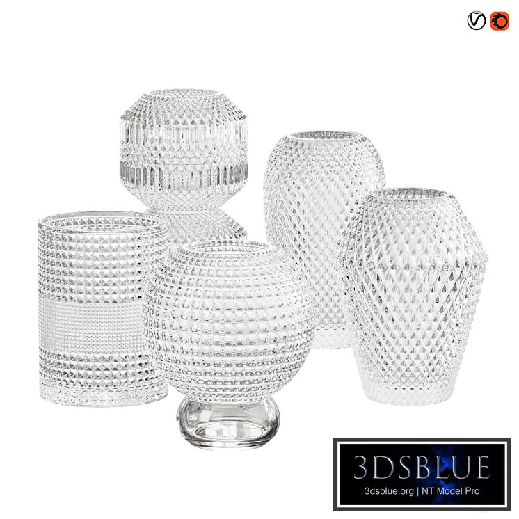 Glass vases Specktrum