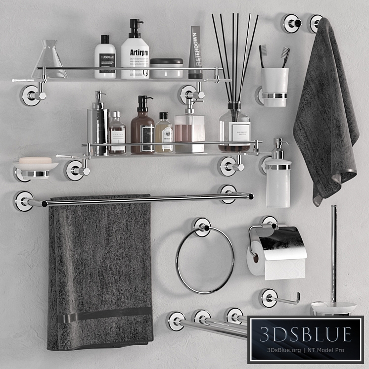 Calipso bathroom accessories by IDDIS