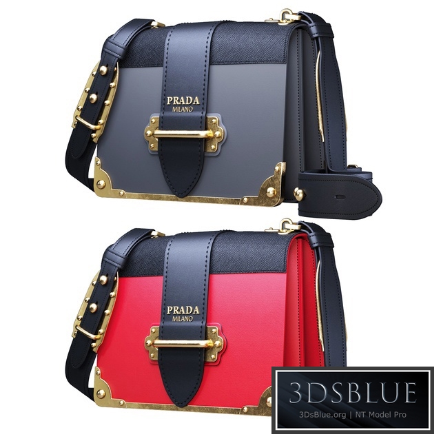 PRADA Cahier Shoulder Bag