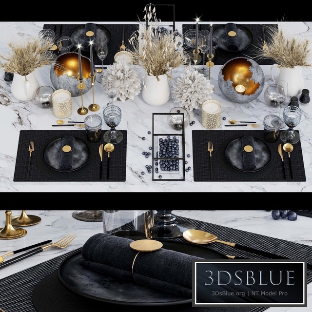 Luxury table setting