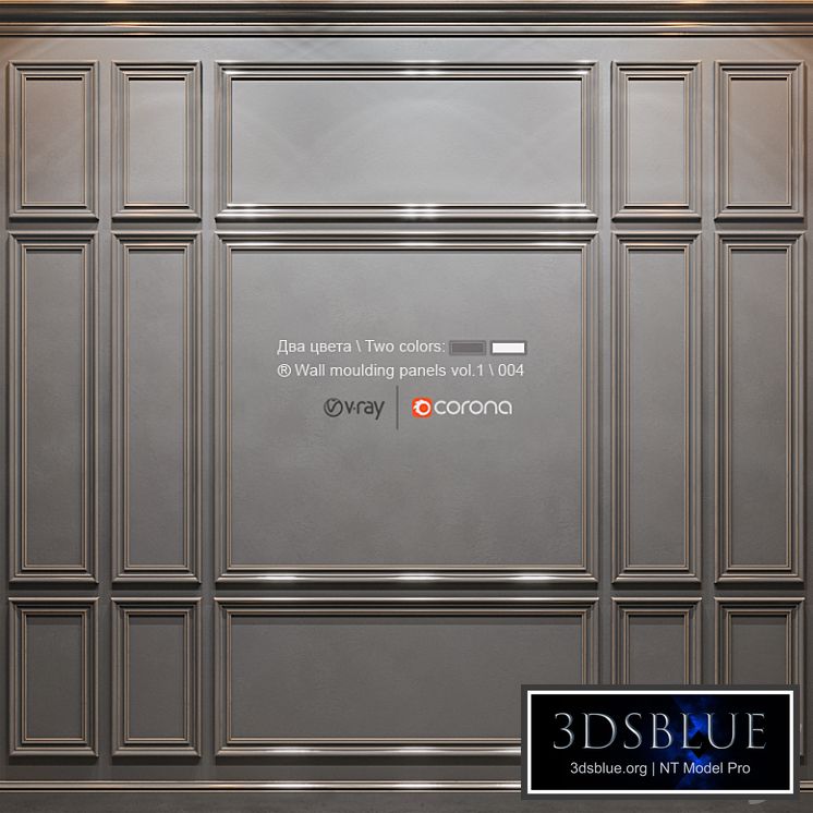 Wall molding panels vol. 1 \ 004