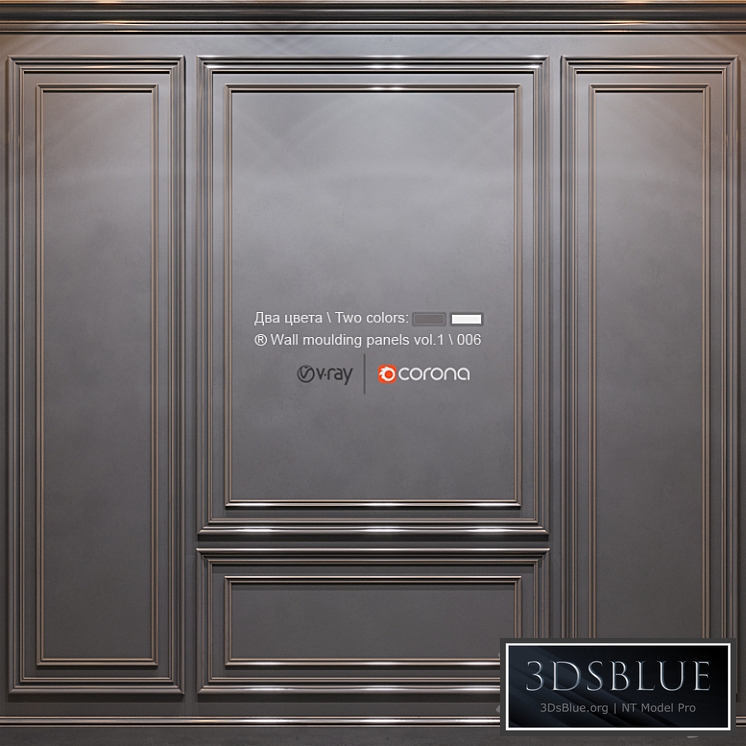 Wall molding panels vol. 1 \ 006