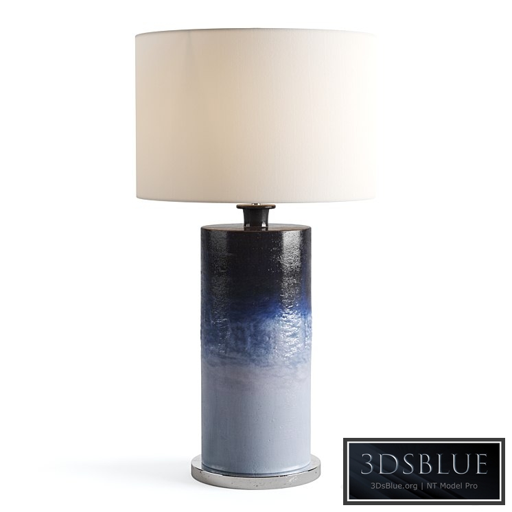 John Richard Deep-sea Indigo Table Lamp