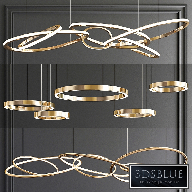 Trend Ring Chandelier - 3 type