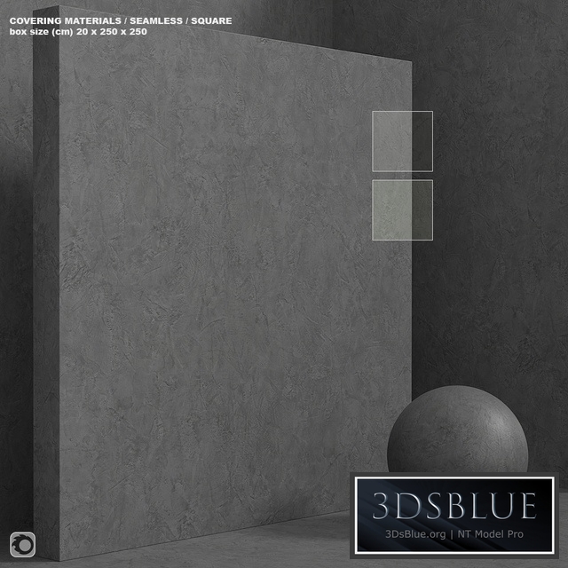 Material (seamless) - concrete plaster set 156