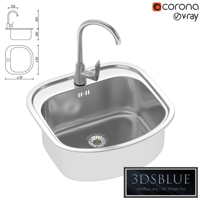 Klio Maidsinks 47x49