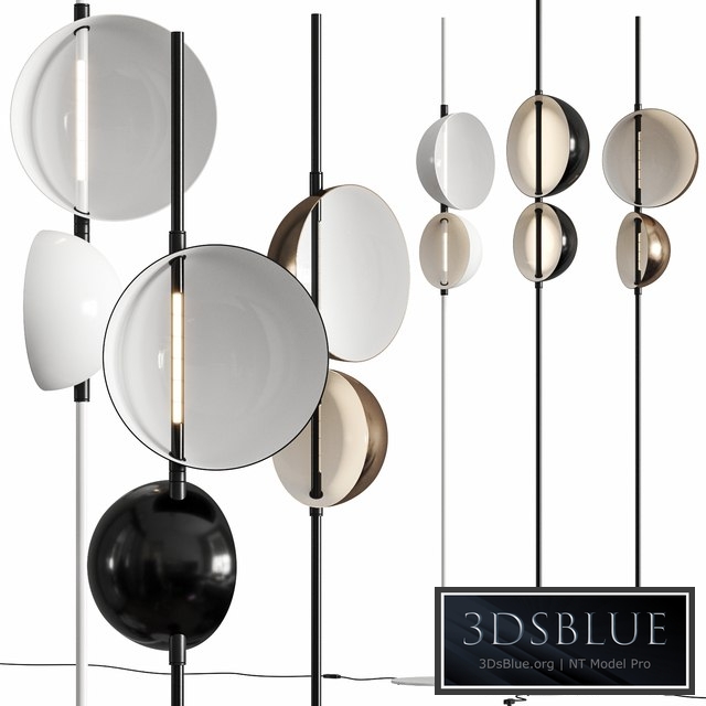 Oluce Superluna Floor Lamps