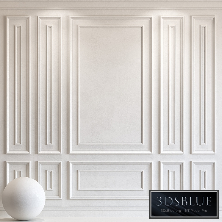 Decorative plaster with molding 24