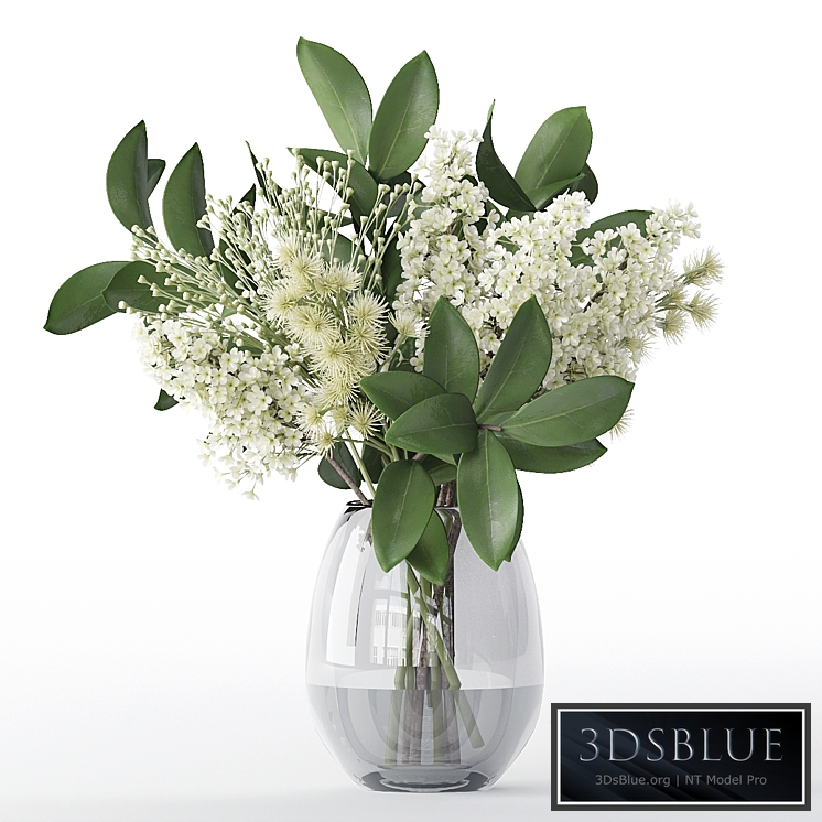 Bouquet of flowers in a vase 58