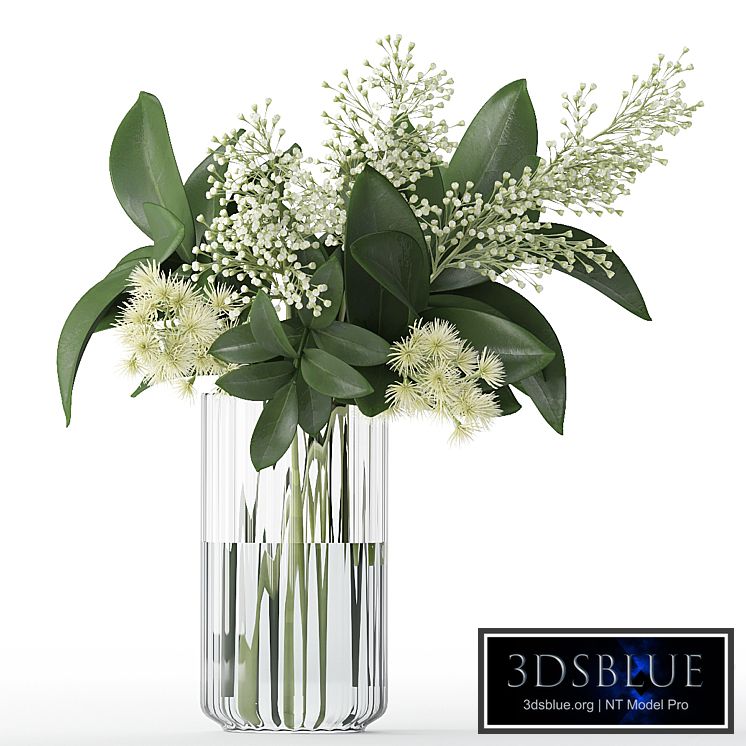 Bouquet of flowers in a vase 59