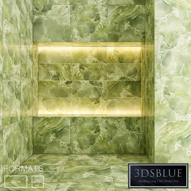 Wall and floor marble tiles No. 50