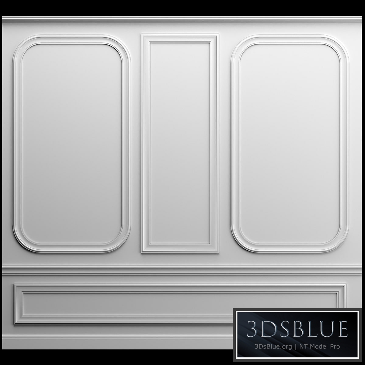 Wall panel - gypsum stucco